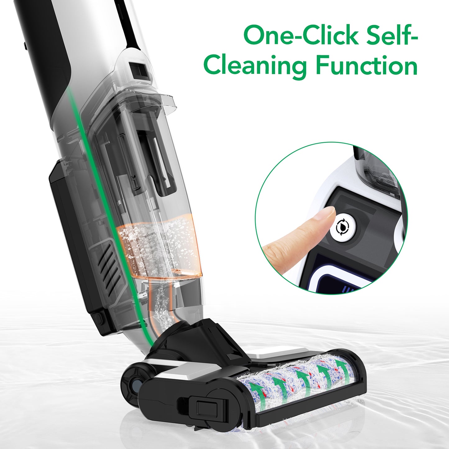 Acekool Vacuum VU1- Cordless Wet Dry Vacuum Cleaner