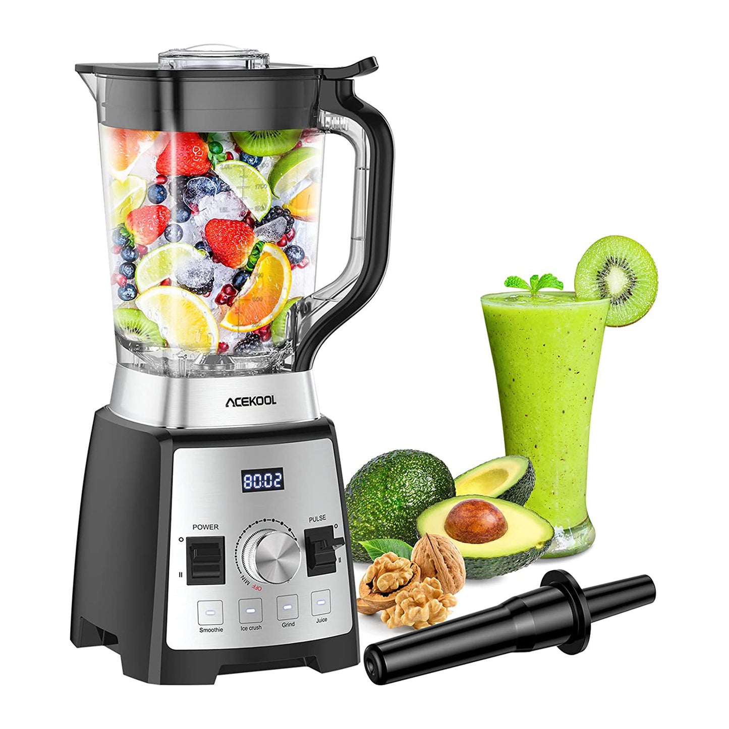 Acekool Blender BC2 - 2L Smoothie Blender with Pitcher